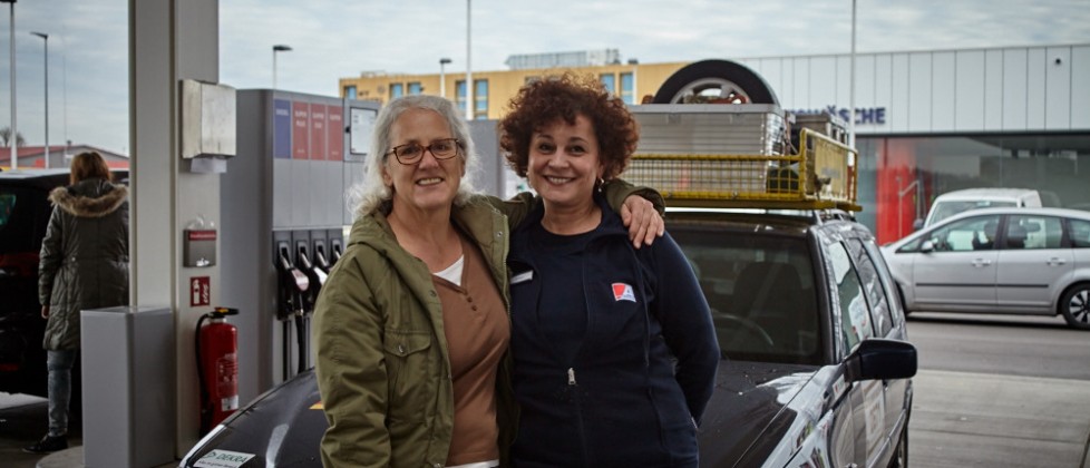 Danke Familie Wagner von der Allguth-Tankstelle in Geiselbullach